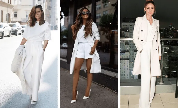 Look All White Feminino