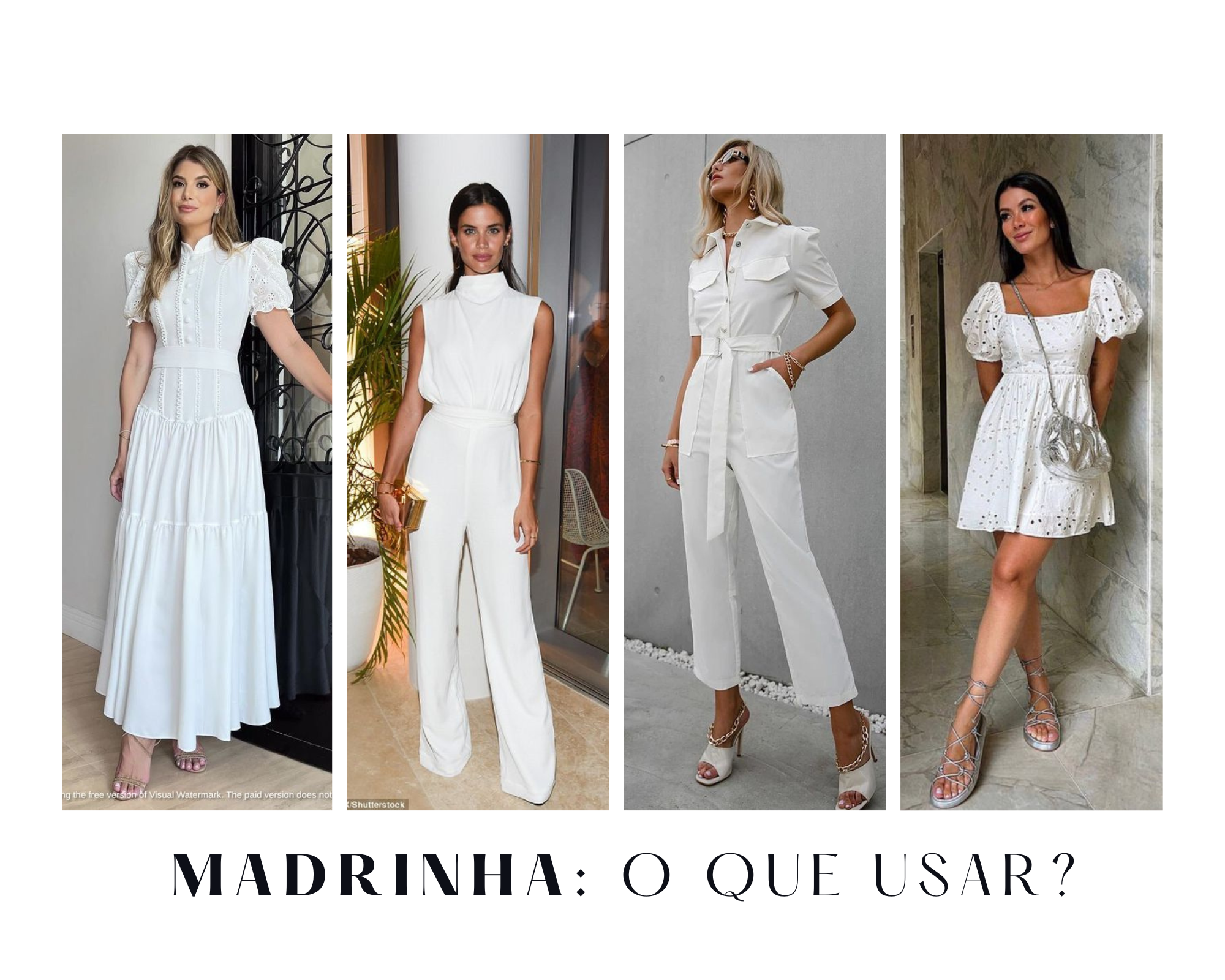 Look Batizado Feminino