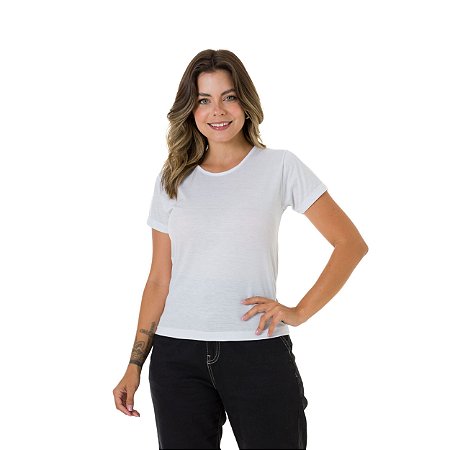 Look Camiseta Branca Feminino