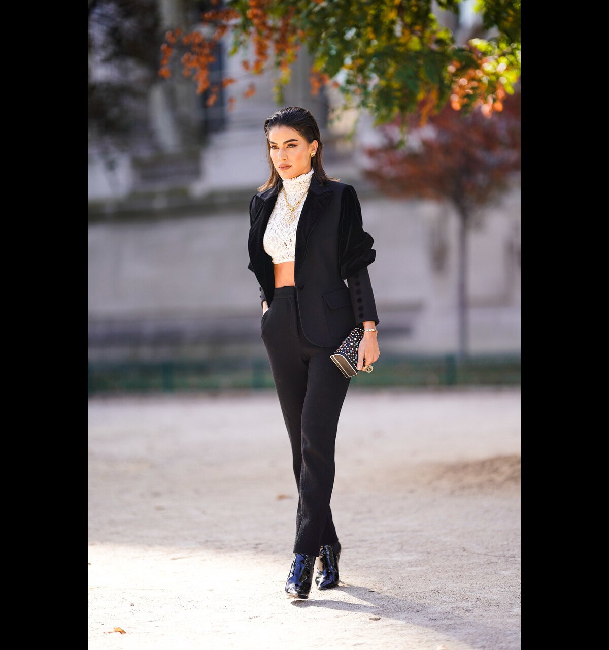 Look Blazer Cinza Feminino