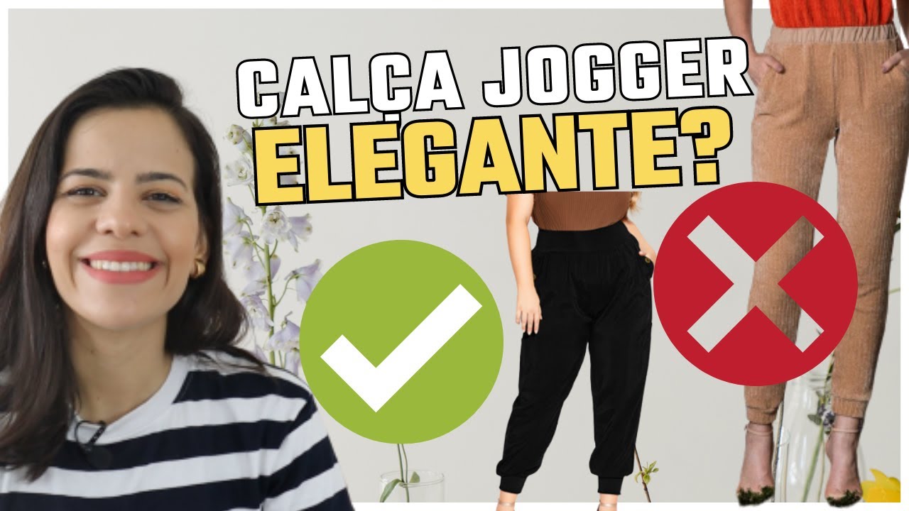 Look Calça Jogger Feminino