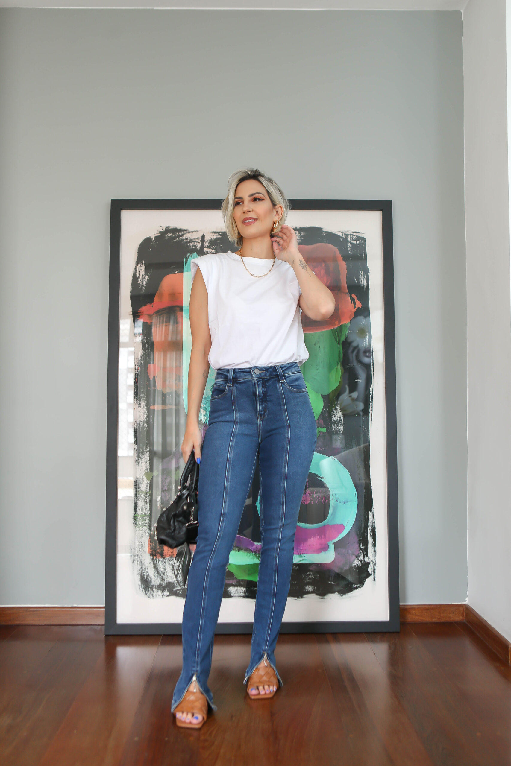 Look Calça Jeans Feminino