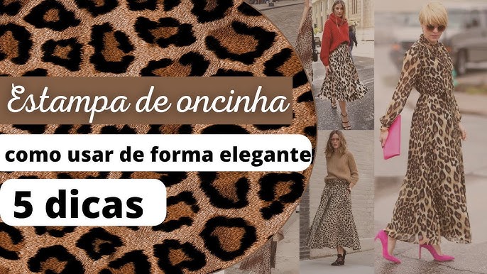 Look Animal Print Feminino