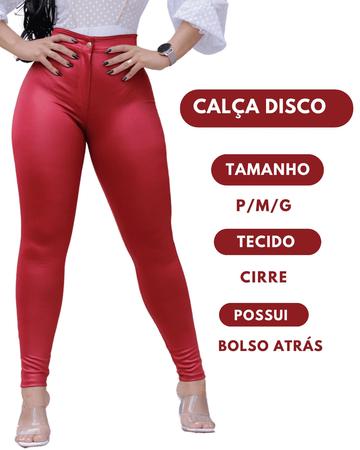 Look Calça Disco Feminino