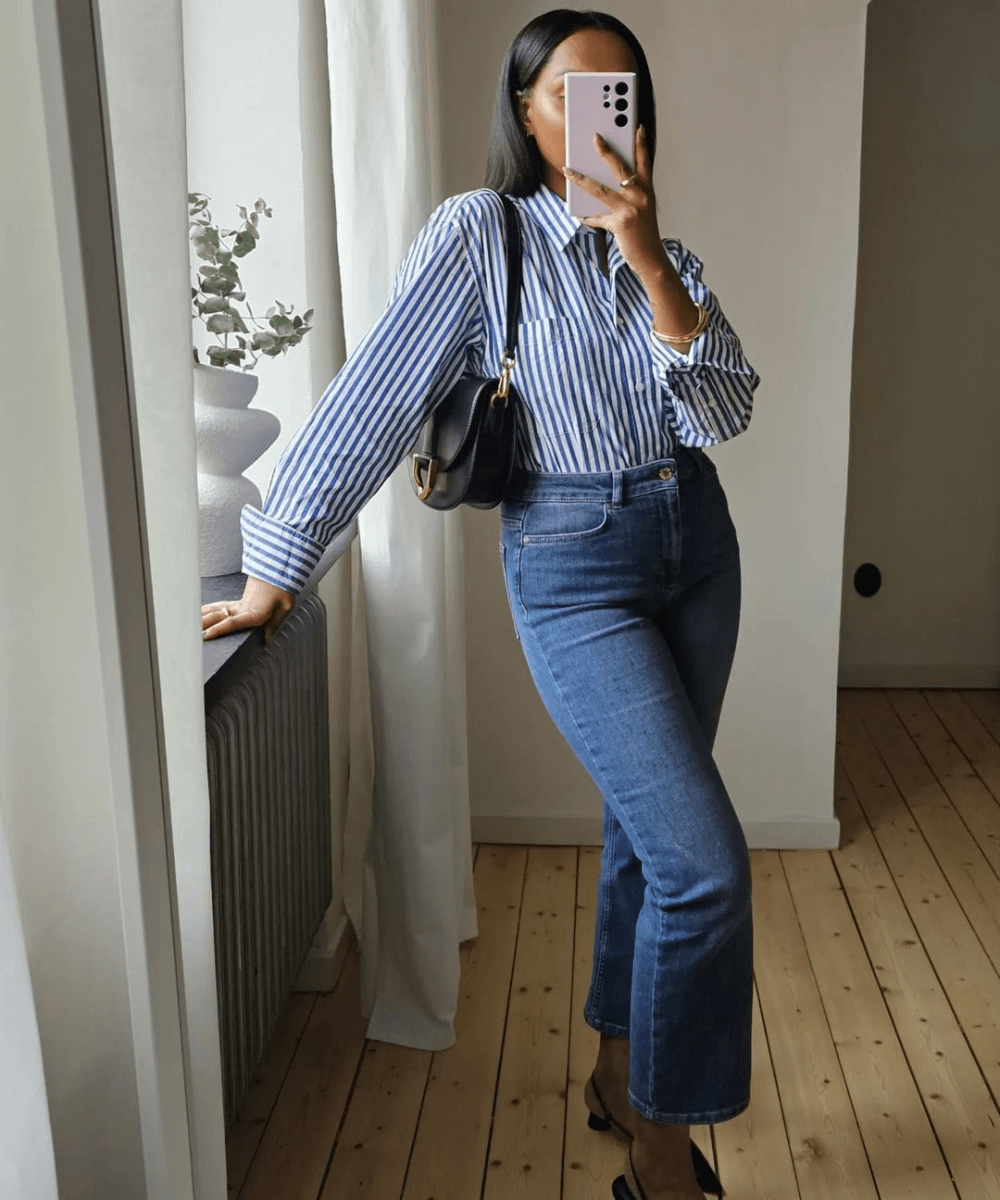 Look Calça Jeans E Camiseta Feminino