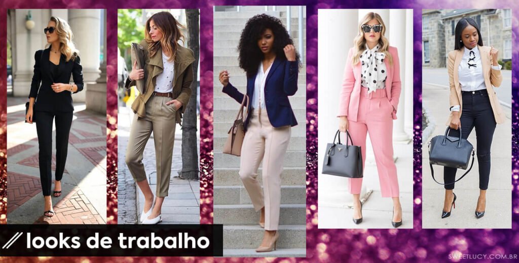 Look Casual Trabalho Feminino