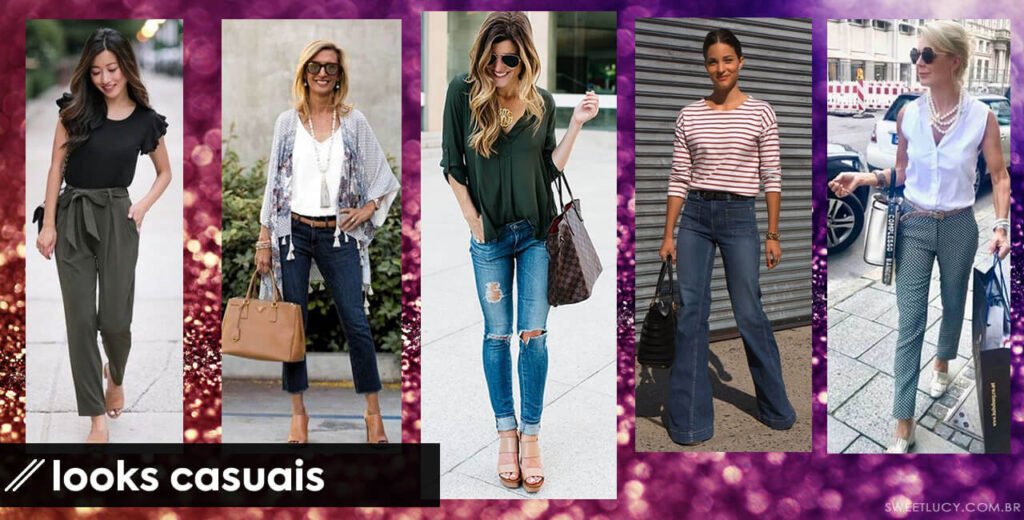 Look Casual Trabalho Feminino