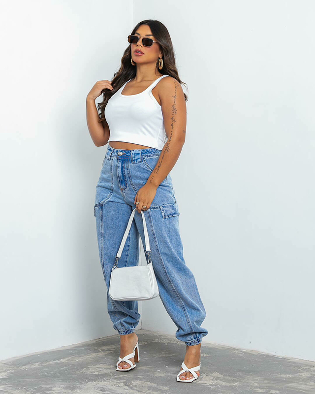 Look Calça Jeans Feminino