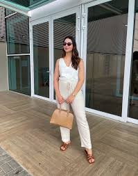 Look Calça Off White Feminino