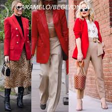 Look Blazer Vermelho Feminino