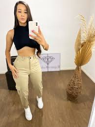 Look Calça Jogger Feminino