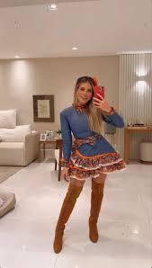 Look Caipira Moderna Feminino