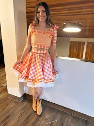 Look Caipira Moderna Feminino