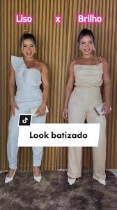 Look Batizado Feminino