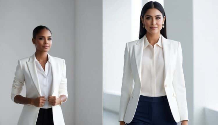 Look Blazer Branco