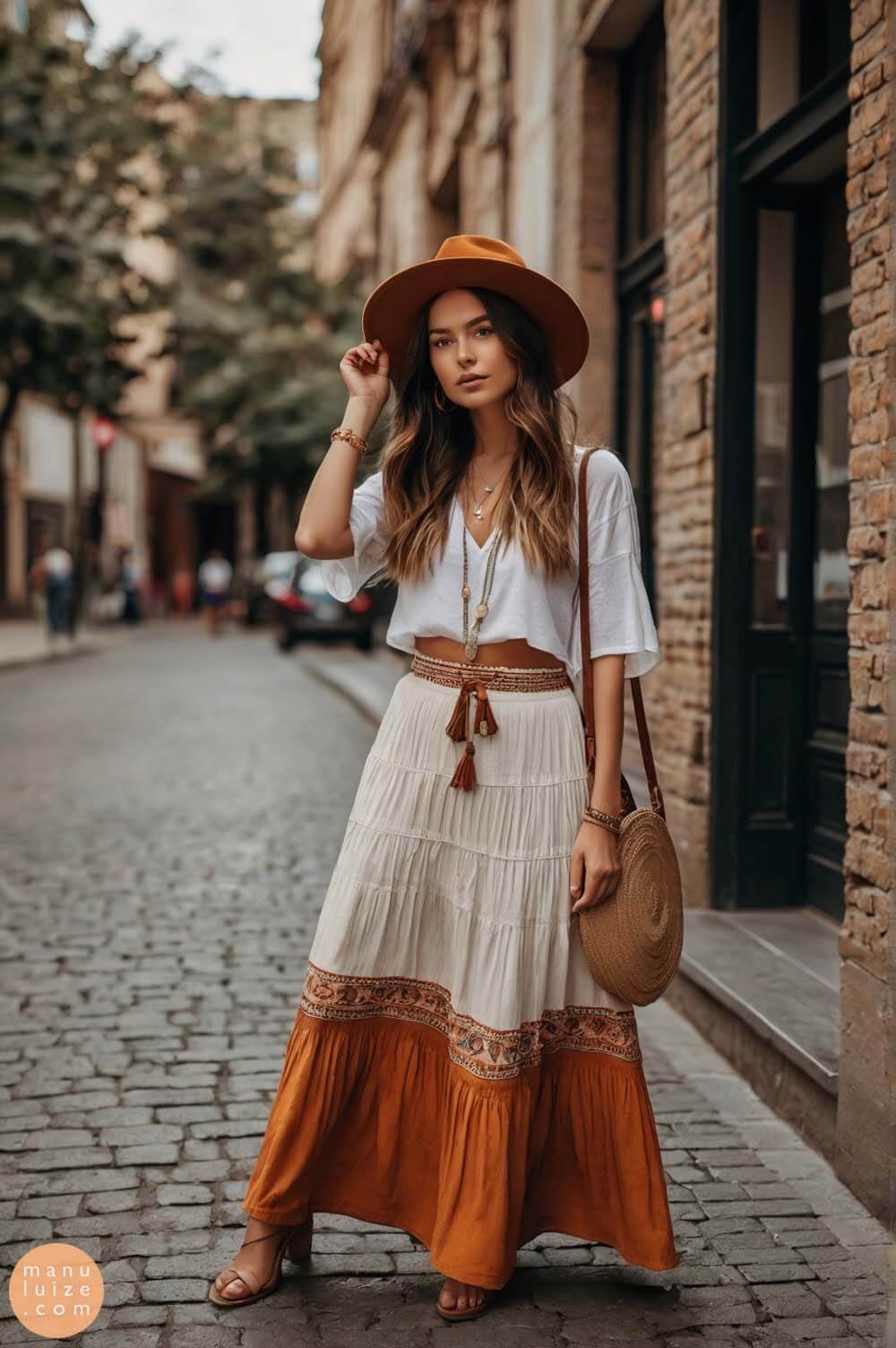 Look Boho Chic 2015 Feminino