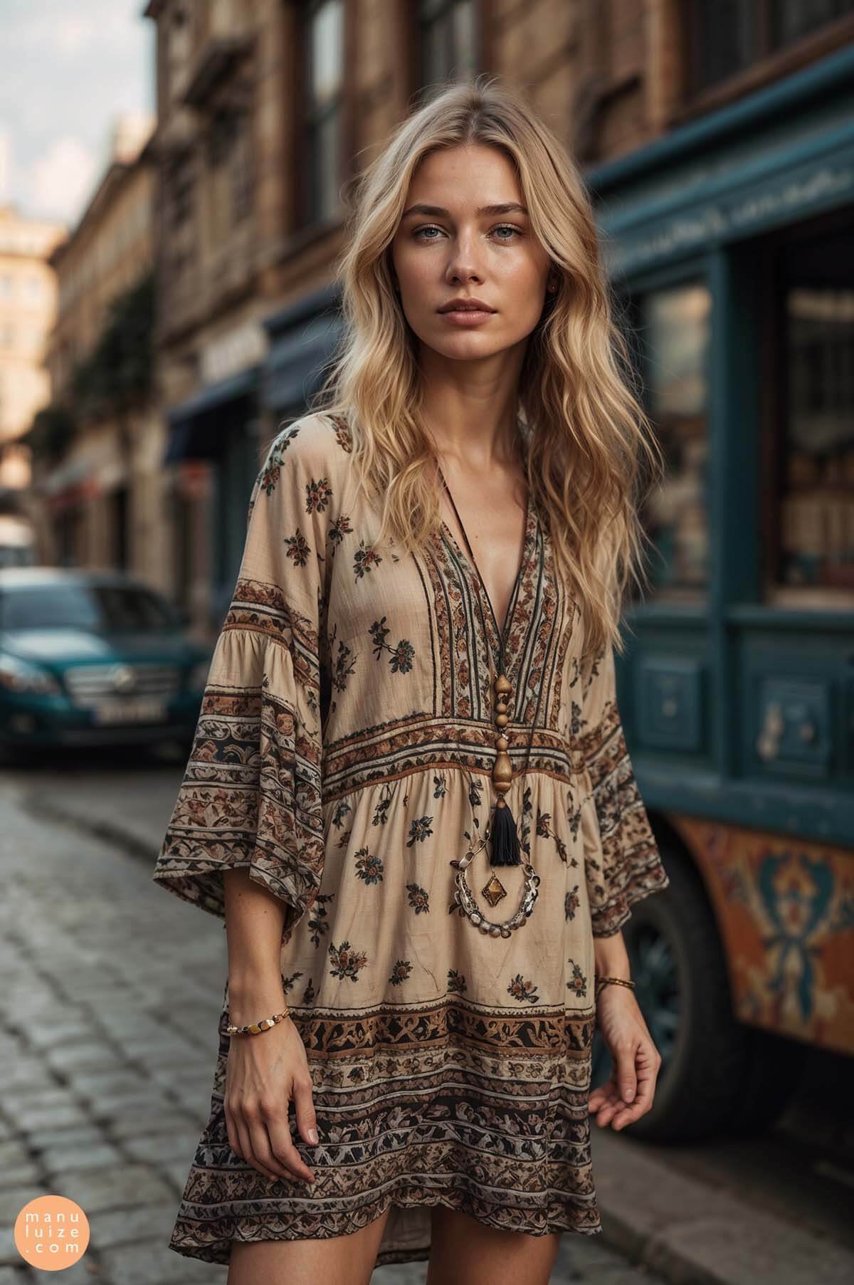 Look Boho Chic 2015 Feminino