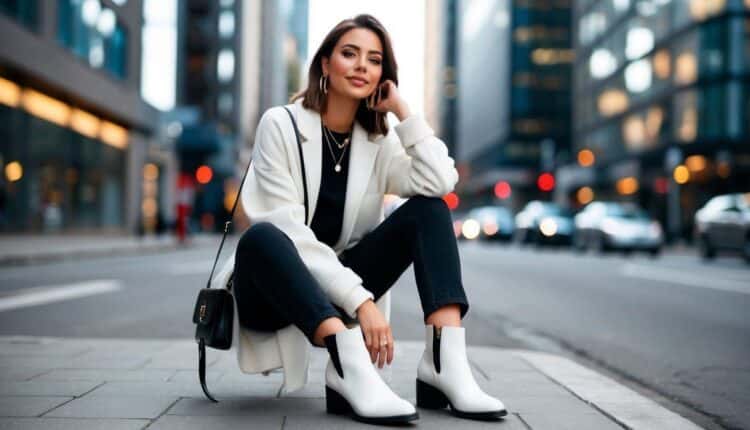 Look Bota Branca