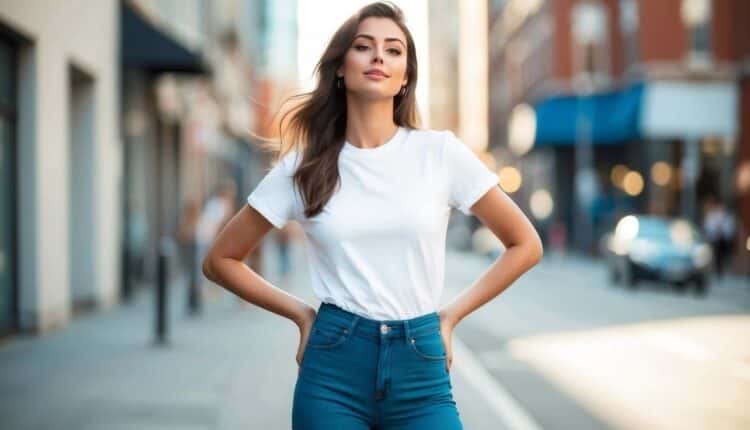Look Calça Jeans E Camiseta