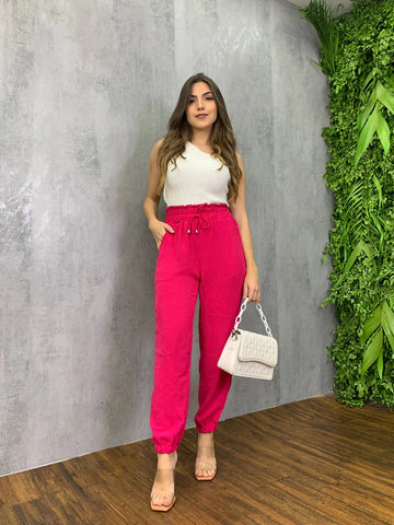 Look Calça Jogger Feminino