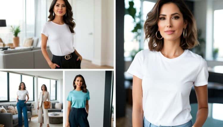 Look Camiseta Branca