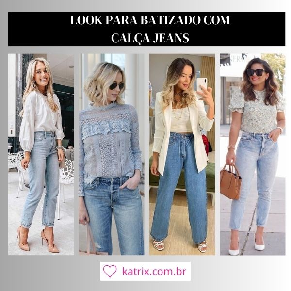 Look Calça Jeans E Camiseta Feminino