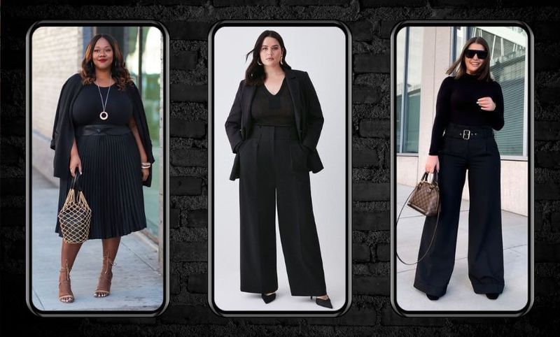 Look All Black Feminino