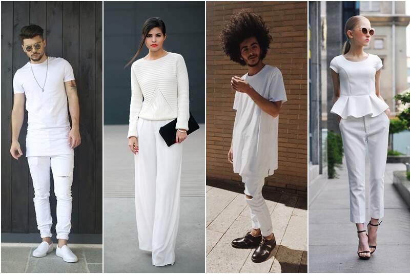 Look All White Feminino