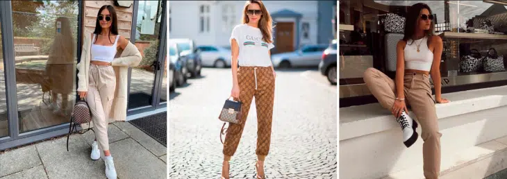 Look Calça Jogger Feminino