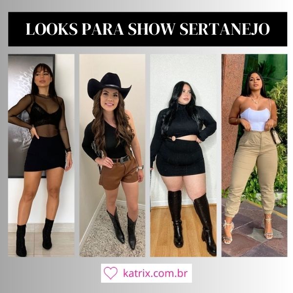 Look Balada Sertaneja Feminino