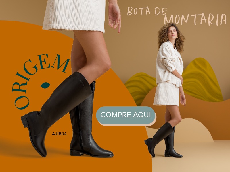 Look Bota Montaria Feminino