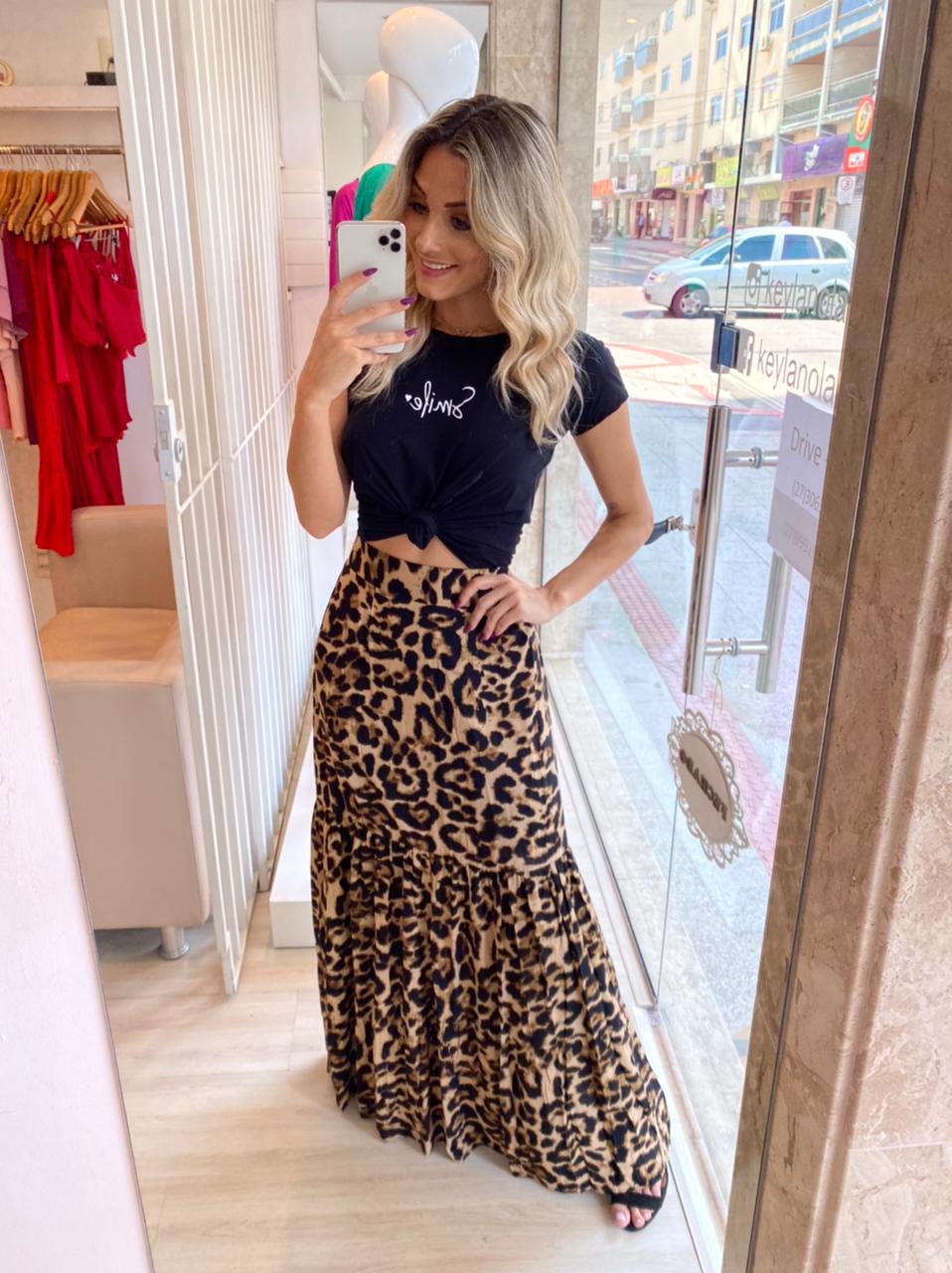 Look Animal Print Feminino