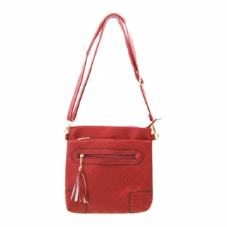 Look Bolsa Vermelha Feminino