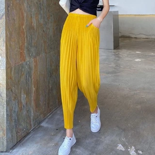 Look Calça Mostarda Feminino