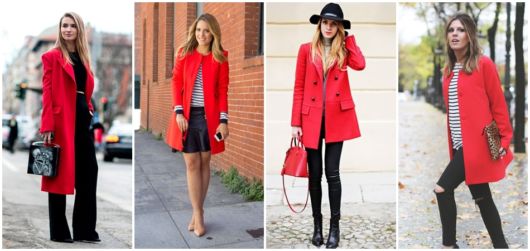 Look Blazer Vermelho Feminino