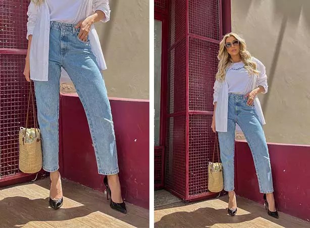 Ideias de Look Com Sandalia Jeans Feminino