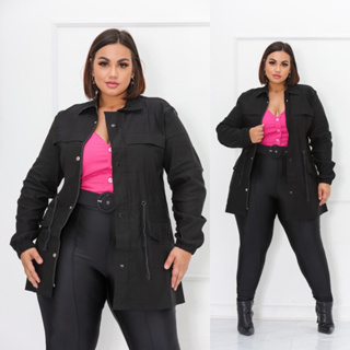 Look Com Parka Feminino