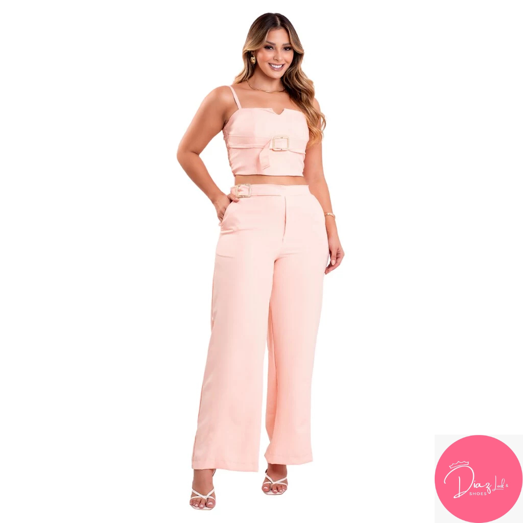 Look Com Rosa Feminino