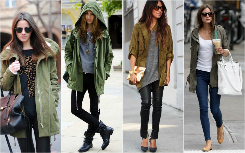 Look Com Parka Feminino