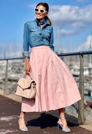 Ideias de Look Com Saia Rosa Feminino