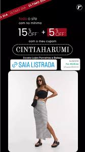 Ideias de Look Com Saia Listrada Feminino