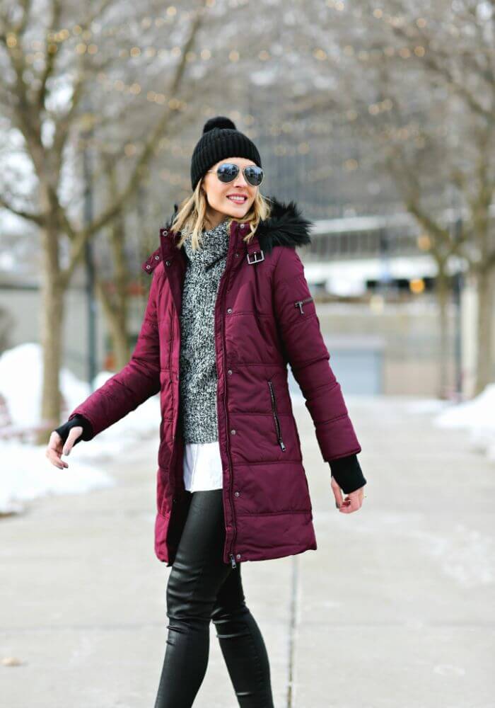 Look Com Parka Feminino