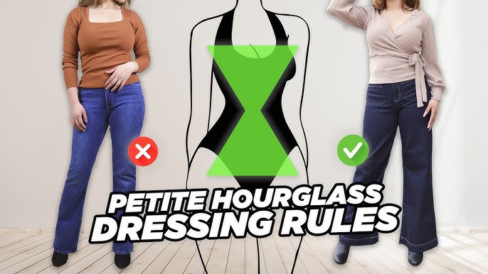 fashion woman look for hourglass body