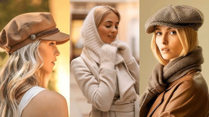 fashion woman look with cap