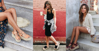 looks com flatform Feminino