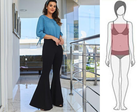 look para corpo ampulheta Feminino