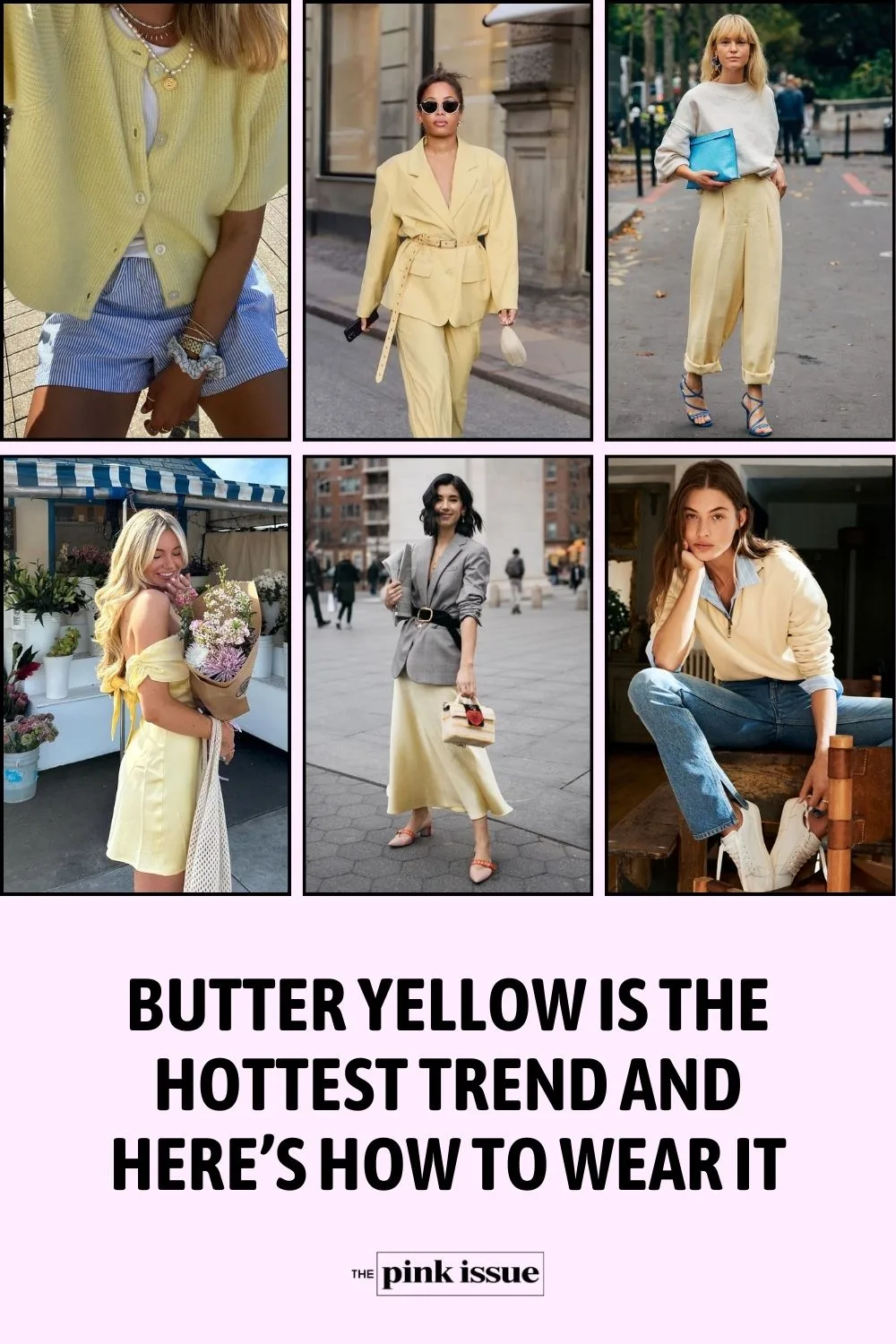 fashion woman look yellow pants