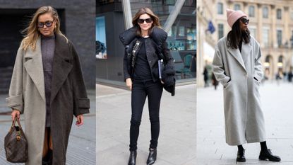 fashion woman look for cold weather