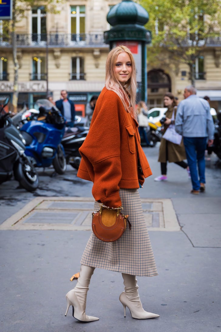 fashion woman look for cold weather