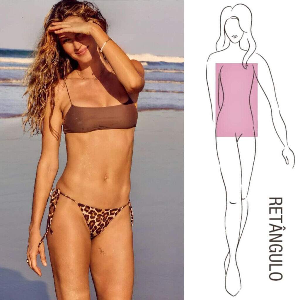 look para corpo ampulheta Feminino